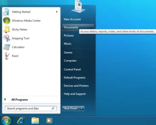 How to Change the Default Location of My Documents in Windows 7